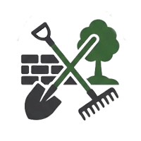 Icon für kompletten Gartenbau