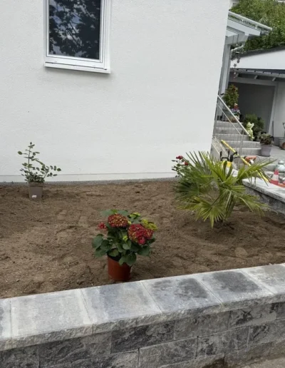 blumenbeet bauen