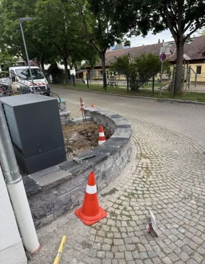 einfassung seitlich