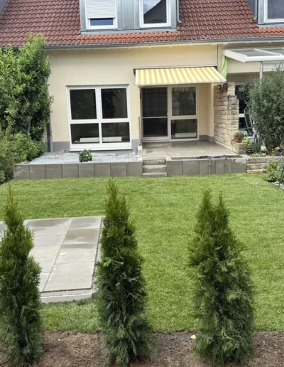 frischer garten