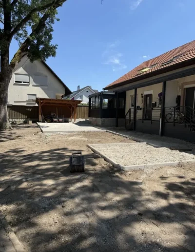 terasse setzen